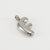 1 Piece 304 Stainless Steel Letter Pendant