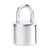 1 Piece 304 Stainless Steel Lock Pendant