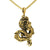 1 Piece 304 Stainless Steel None 18K Gold Plated Dragon Pendant