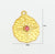 1 Piece 304 Stainless Steel Rhinestones Heart Shape Solid Color Jewelry Accessories Pendant