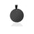 1 Piece 304 Stainless Steel Round Pendant