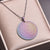 1 Piece 304 Stainless Steel Round Pendant