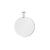 1 Piece 304 Stainless Steel Round Pendant