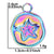 1 Piece 304 Stainless Steel Solid Color Pendant