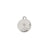 1 Piece 304 Stainless Steel Solid Color Pendant