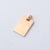 1 Piece 304 Stainless Steel Solid Color Pendant