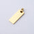 1 Piece 304 Stainless Steel Solid Color Pendant