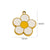 1 Piece 304 Stainless Steel Stainless Steel 14K Gold Plated Rainbow Tree Flower Pendant