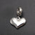 1 Piece 304 Stainless Steel Zircon Heart Shape Crown Airplane Polished Pendant Beads Chain