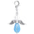 1 Piece 39*23mm Alloy Wings Polished Pendant