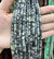 1 Piece 4*13mm 1-1.5mm Beaded Natural Stone Labradorite Round Polished Beads