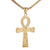 1 Piece 45*32mm Stainless Steel Cross Pendant