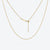 1 Piece 5*8mm Hole 5~5.9mm Sterling Silver Zircon 18K Gold Plated Rectangle Polished Pendant Chain Jump Ring