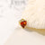 1 Piece 6*6mm 304 Stainless Steel Zircon Heart Shape Pendant