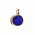 1 Piece 6*9mm 304 Stainless Steel Rhinestones Birthstone Round Pendant