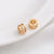 1 Piece 6.5.* 5mm 7 * 3mm 8 * 4mm Copper Zircon 14K Gold Plated Geometric Solid Color Polished Spacer Bars