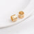 1 Piece 6.5.* 5mm 7 * 3mm 8 * 4mm Copper Zircon 14K Gold Plated Geometric Solid Color Polished Spacer Bars