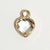 1 Piece 7 * 9mm Copper Glass Birthstone Heart Shape Pendant