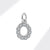 1 Piece 8*10mm Copper Zircon Letter Pendant