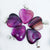 1 Piece Agate Heart Shape