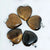 1 Piece Agate Heart Shape