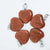 1 Piece Agate Heart Shape