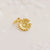 1 Piece Alloy 18K Gold Plated Flower Pendant