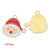 1 Piece Alloy Christmas Tree Santa Claus Christmas Socks Pendant