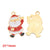 1 Piece Alloy Christmas Tree Santa Claus Christmas Socks Pendant