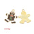 1 Piece Alloy Christmas Tree Santa Claus Christmas Socks Pendant