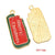 1 Piece Alloy Christmas Tree Santa Claus Christmas Socks Pendant