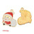 1 Piece Alloy Christmas Tree Santa Claus Christmas Socks Pendant