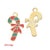 1 Piece Alloy Christmas Tree Santa Claus Christmas Socks Pendant