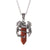 1 Piece Alloy Crystal Solid Color Pendant