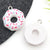 1 Piece Alloy Donuts Pendant