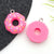 1 Piece Alloy Donuts Pendant