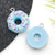 1 Piece Alloy Donuts Pendant