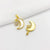 1 Piece Alloy Gold Plated Color Block Pendant