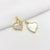 1 Piece Alloy Gold Plated Color Block Pendant