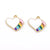 1 Piece Alloy Heart Shape Bow Knot Pendant