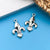 1 Piece Alloy Heart Shape Life Tree Bow Knot Pendant