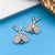 1 Piece Alloy Heart Shape Life Tree Bow Knot Pendant