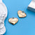 1 Piece Alloy Heart Shape Pendant