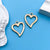 1 Piece Alloy Heart Shape Pendant