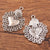 1 Piece Alloy Heart Shape Skull Pendant