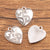 1 Piece Alloy Heart Shape Skull Pendant