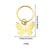 1 Piece Alloy Leaf Star Wings Pendant