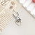 1 Piece Alloy Moon Spider Web Skull Pendant