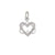 1 Piece Alloy Moon Starfish Heart Shape Pendant