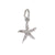 1 Piece Alloy Moon Starfish Heart Shape Pendant